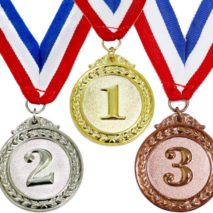 Gold Silver Bronze Medals