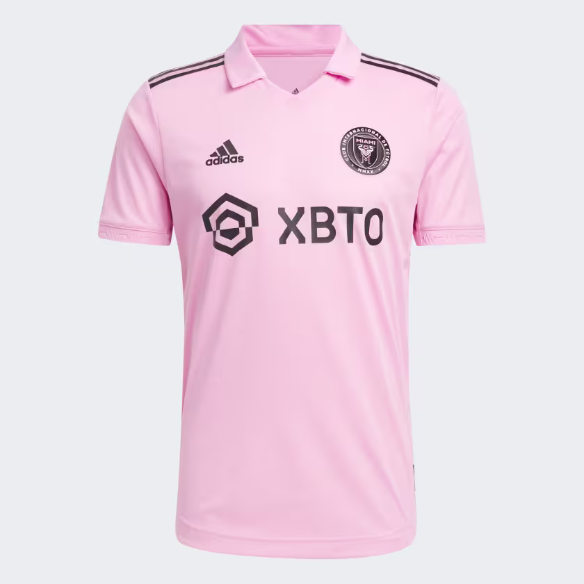 Messi 10 Inter Miami Home Kit Jersey Shirt Pink - Image 2