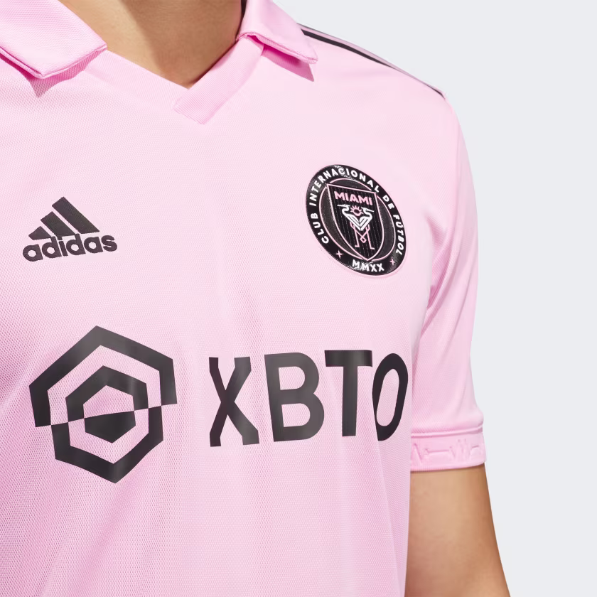 Messi 10 Inter Miami Home Kit Jersey Shirt Pink - Image 3