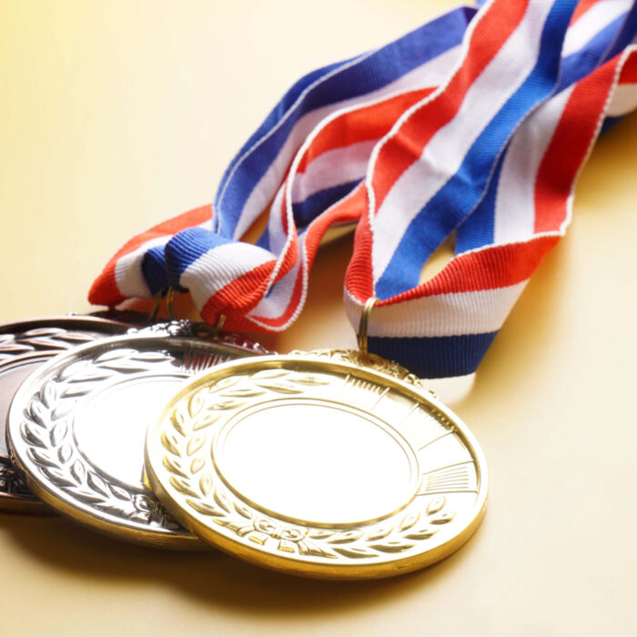 Gold Silver Bronze Medals with Customized Design